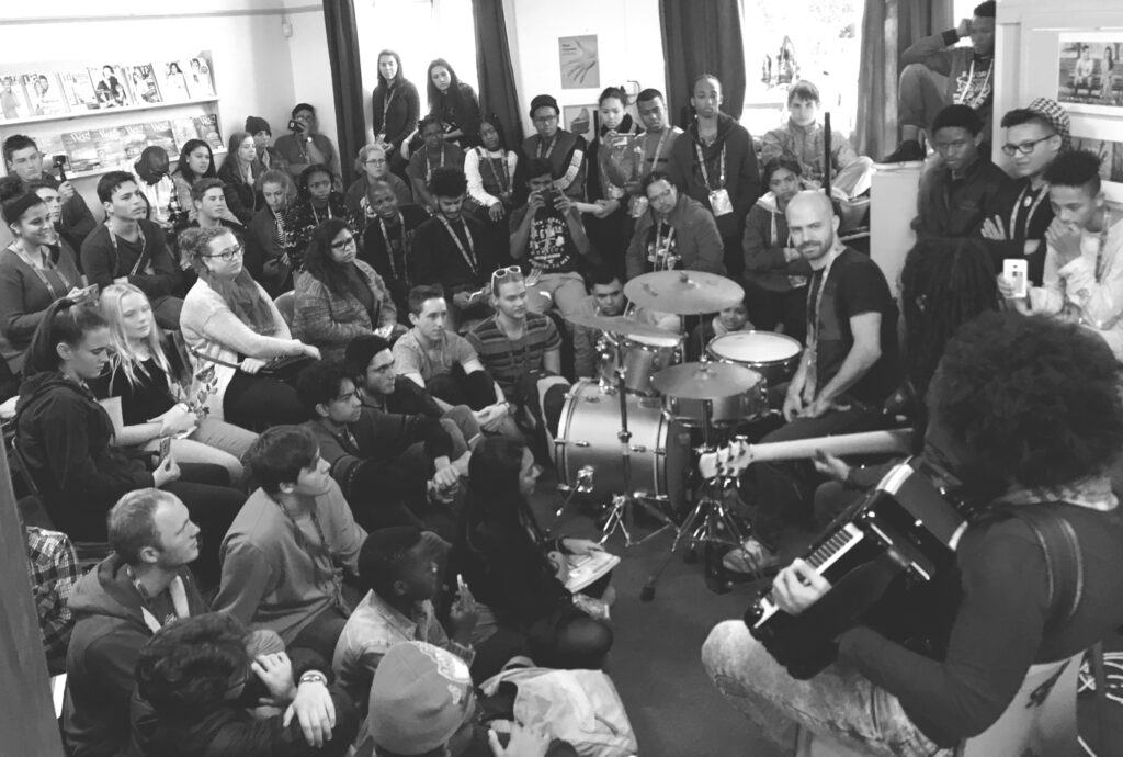 Workshop with the Brazilians