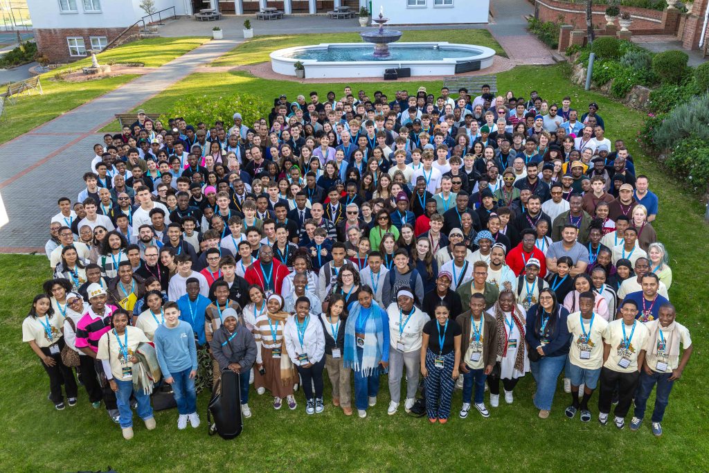 A group photo showing all attendees of the National Youth Jazz Festival 2025.